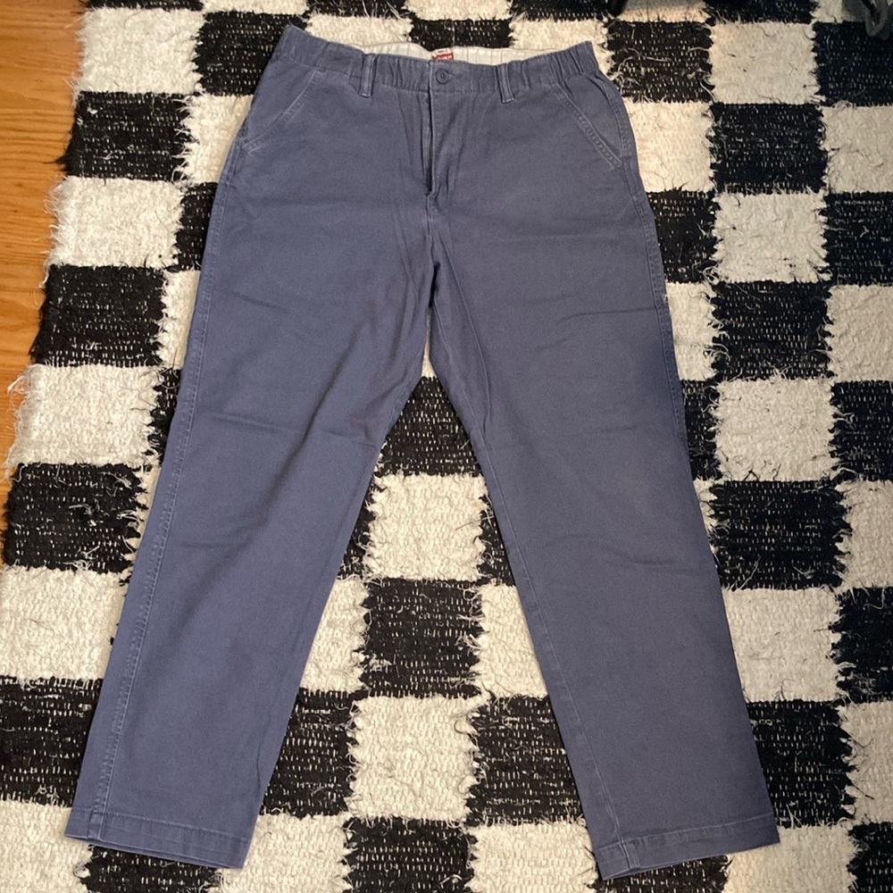 Levi’s Men’s XX Chino EZ Waist Taper Fit Twill Pants | Indigo Size M